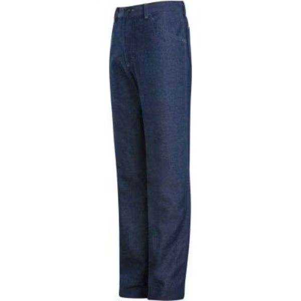 EXCEL FR¬Æ Flame Resistant Relaxed Fit Denim Jeans PEJ2, Dark Denim, 12.5 oz., Size 30 x 37U, Vf Imagewear, Mfr#: PEJ2DD3037U